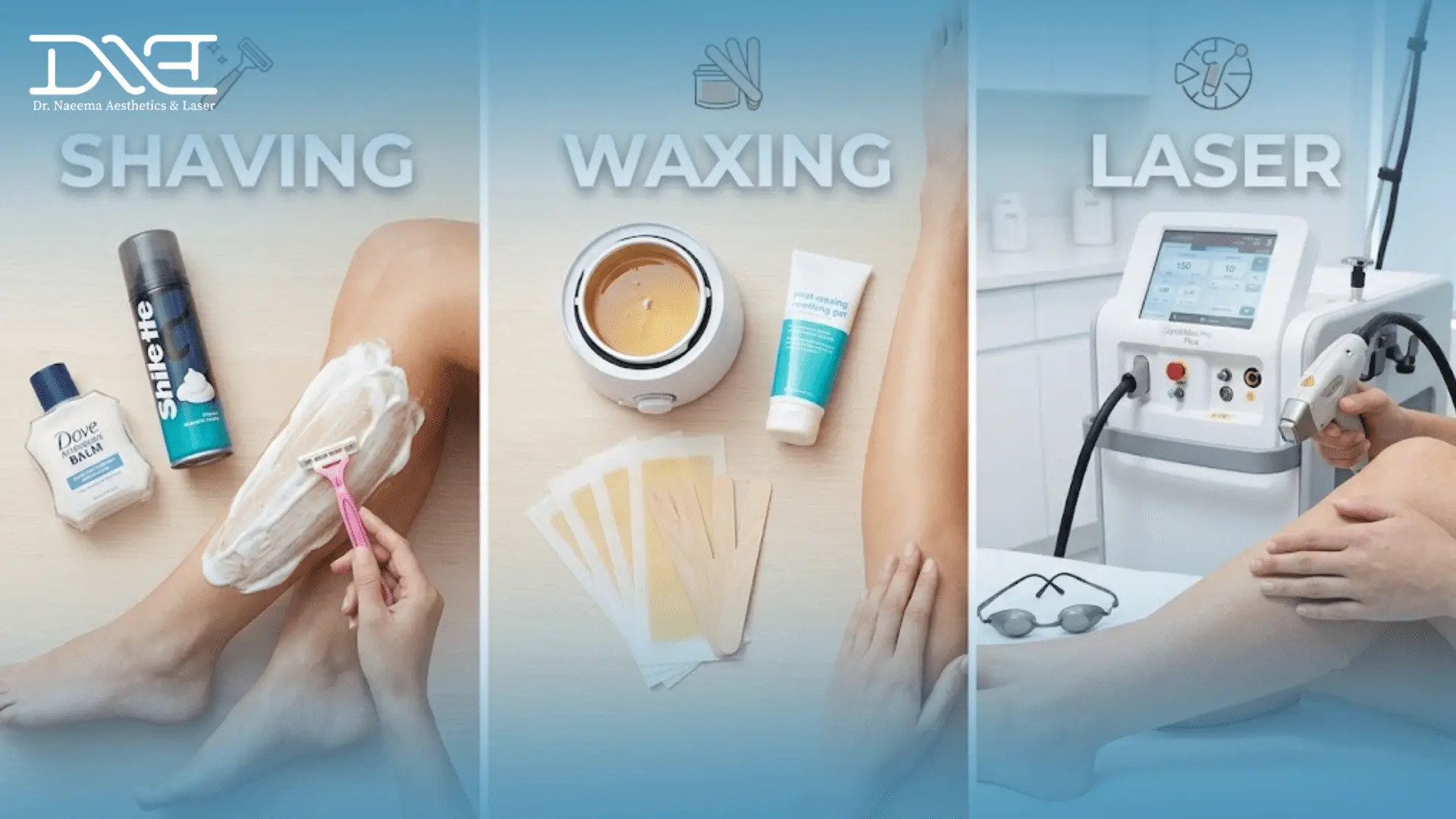 Shaving, Waxing, or Laser Hair Removal: Which Option Is Better?